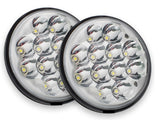 2 Faros Led Unidad Redonda 5 Pulgadas 12 Led Alta Y Baja