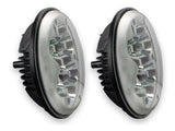 2 Faros Led Unidad Redonda 5 Pulgadas 12 Led Alta Y Baja