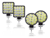 Faros 16 Leds Spot Niebla Redondo Mini Slim 48w 4x4