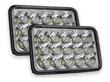 Faro Led 5 Pulgadas 15 Led Super Potente, Juego 2 Piezas