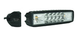 2 Faros 16 Led Barra  Fijo Y Estrobo Auto Y Moto 60148