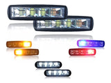 Faro De 24 Leds Principales Blanco Laterales En Color 60150
