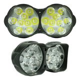 Faro Led 18 Motocicleta Alta Baja Estrobo