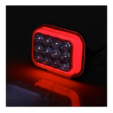 Faro De Moto 12 Led Ojo De Angel Novedoso Diseño