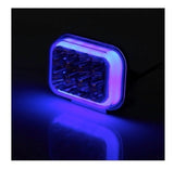 Faro De Moto 12 Led Ojo De Angel Novedoso Diseño